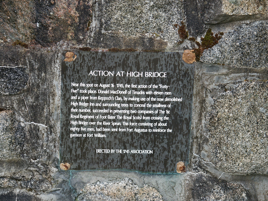 High Bridge over River Spean, by Spean Bridge